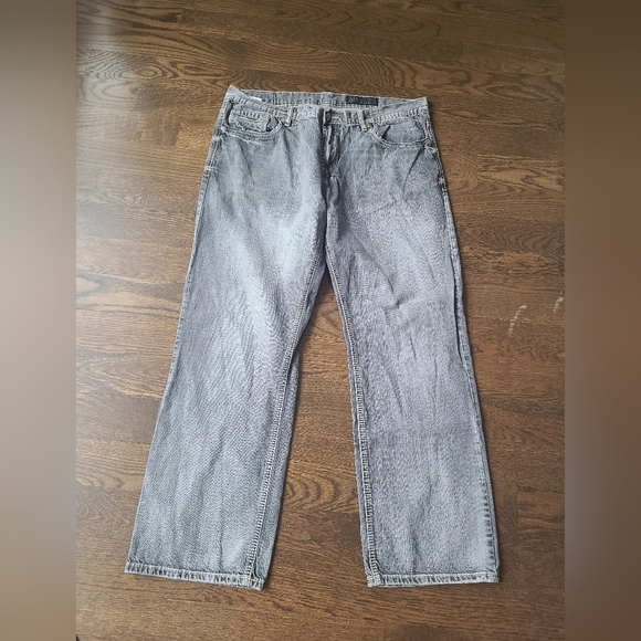 Axel Men's Gray Jeans Sz.38×32 - Picture 1 of 11